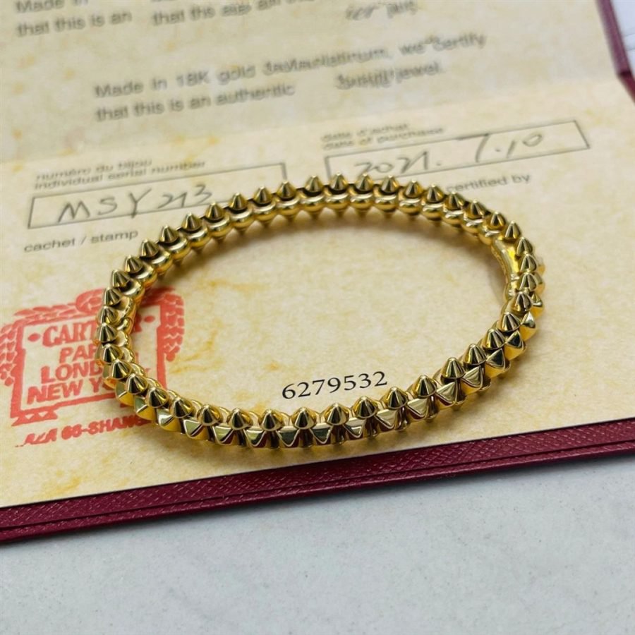 [Shinejoy]CLASH GOLD BRACELET