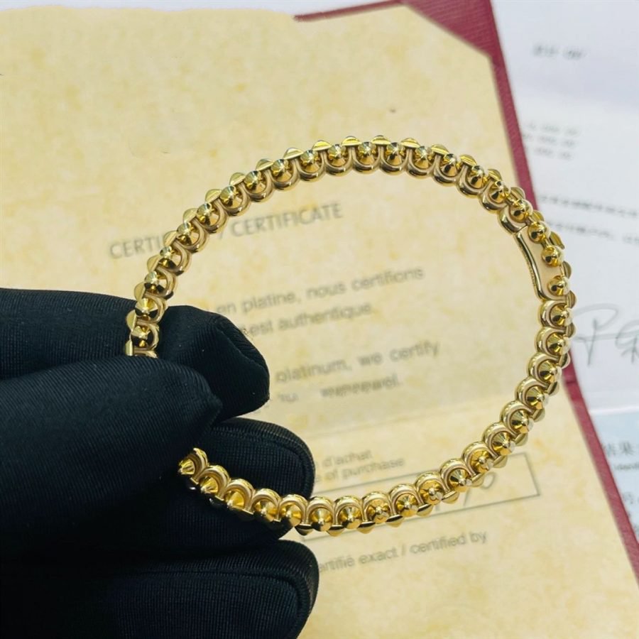 [Shinejoy]CLASH GOLD BRACELET