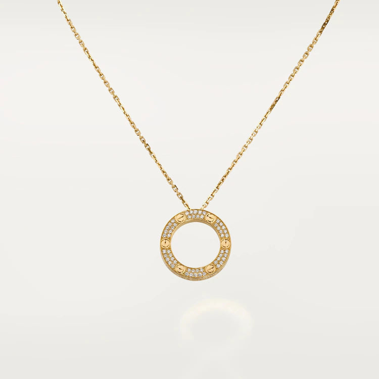 [Shinejoy]LOVE NECKLACE ADJUSTABLE Shinejoy GOLD