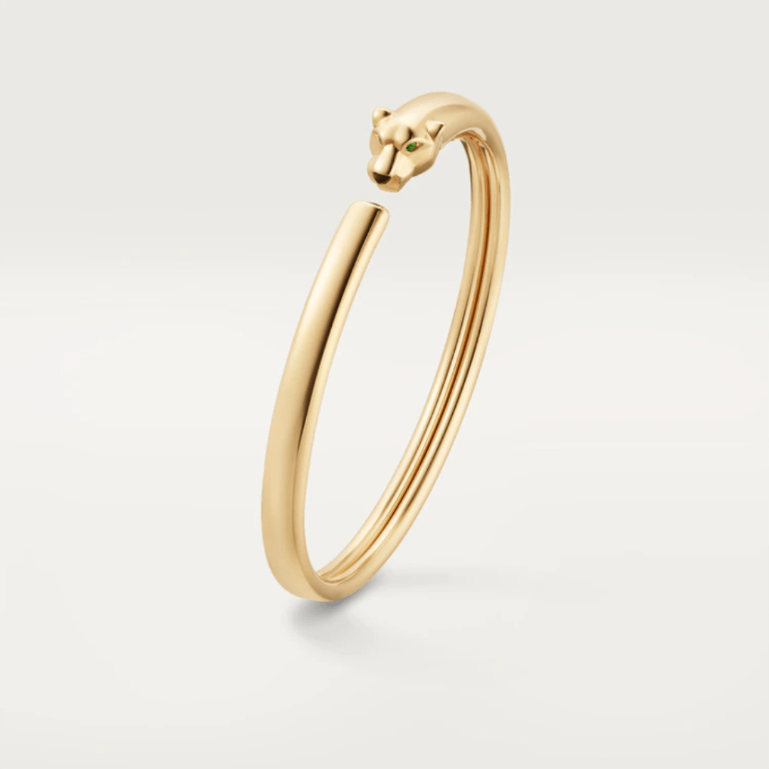 [Shinejoy]PANTHERE GOLD OPEN BRACELET