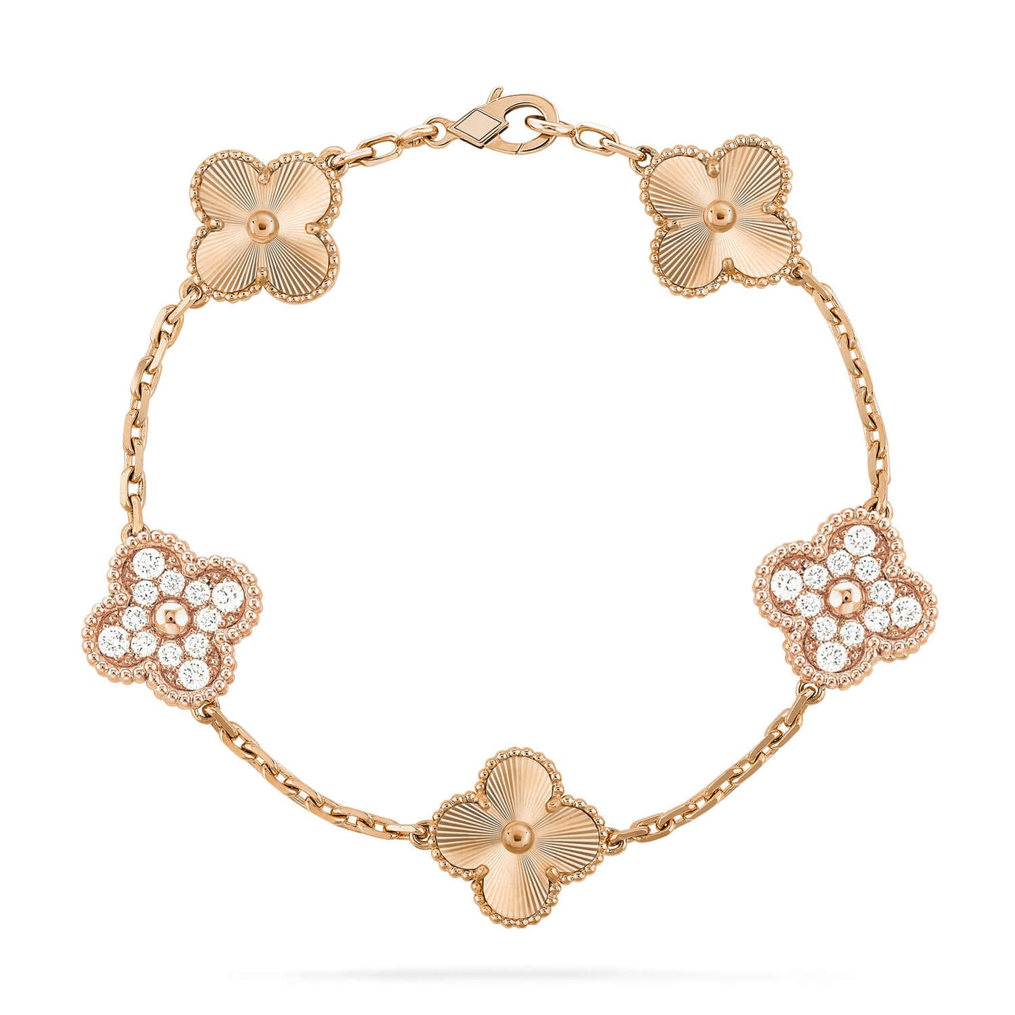 [Shinejoy] CLOVER 5 MOTIF LASER BRACELET COLLECTION