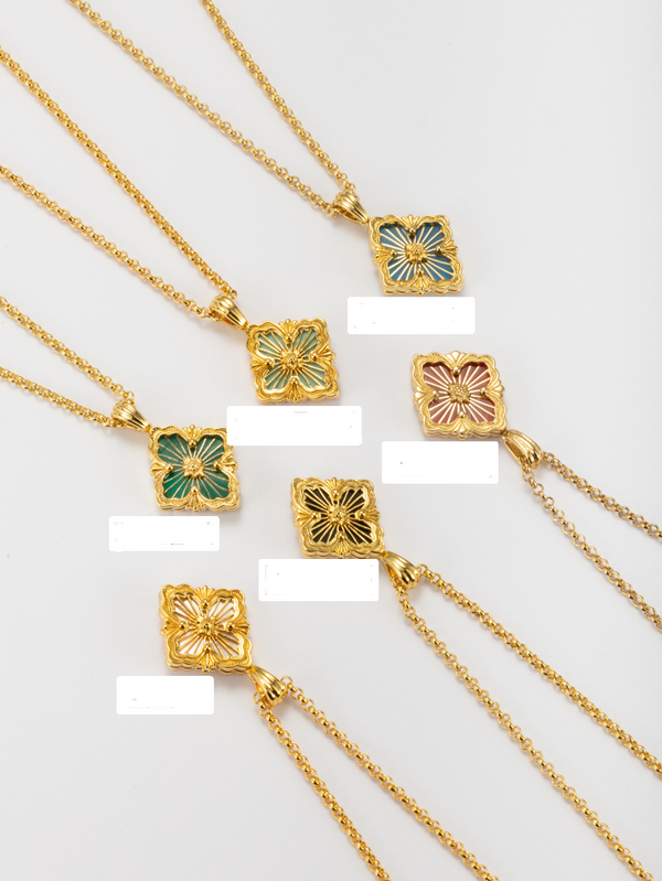 [Shinejoy] B.C.L SMALL SIZE  ENAMEL NECKLACE£¨Various colors)