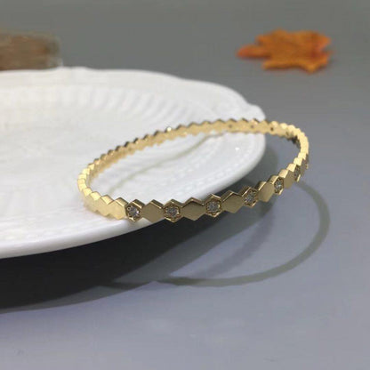 [Shinejoy]BEE LOVE GOLD DIAMOND BRACELET