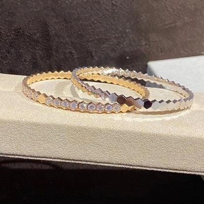 [Shinejoy]BEE LOVE GOLD BRACELET FULL DIAMOND