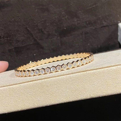[Shinejoy]BEE LOVE GOLD BRACELET FULL DIAMOND