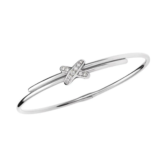 [Shinejoy]JEUX DE BRACELET SILVER DIAMONDS