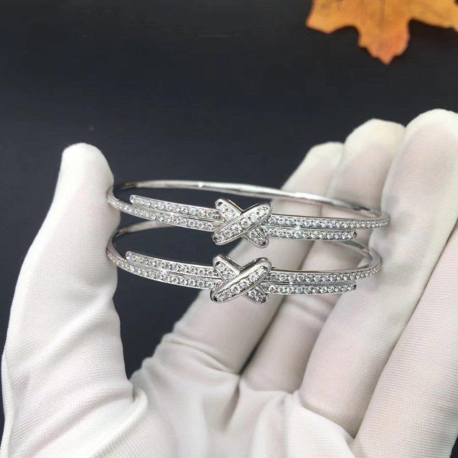 [Shinejoy]JEUX DE BRACELET DIAMONDS SILVER