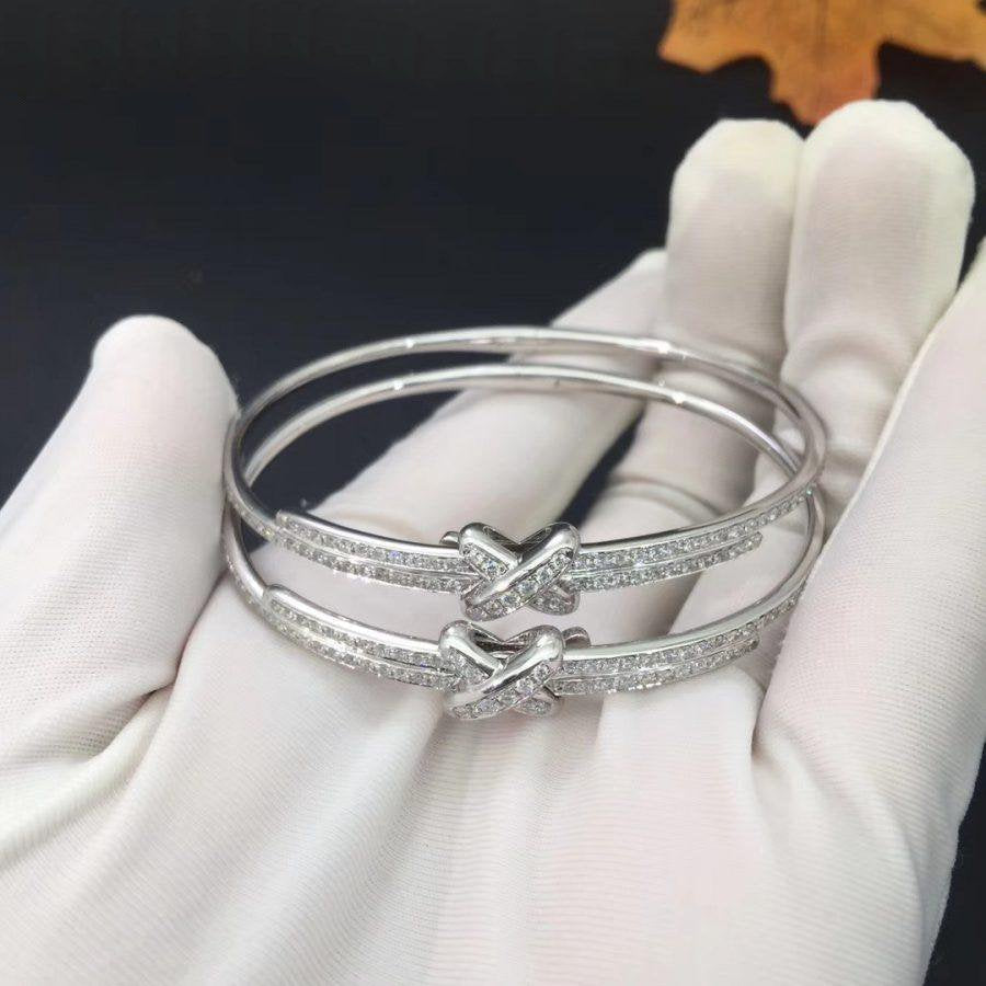 [Shinejoy]JEUX DE BRACELET DIAMONDS SILVER