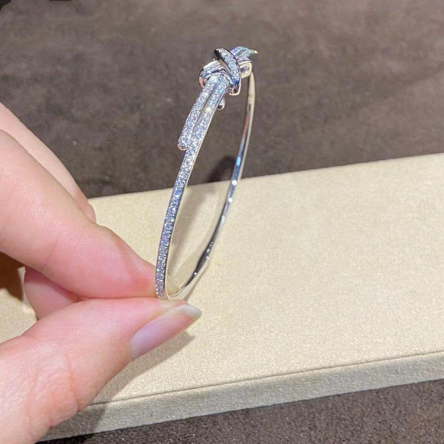 [Shinejoy]JEUX DE BRACELET DIAMONDS SILVER