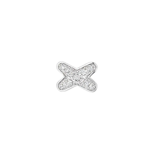 [Shinejoy]JEUX DE SILVER DIAMOND EARRINGS