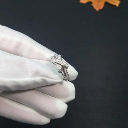 [Shinejoy]JEUX DE SILVER DIAMOND RING