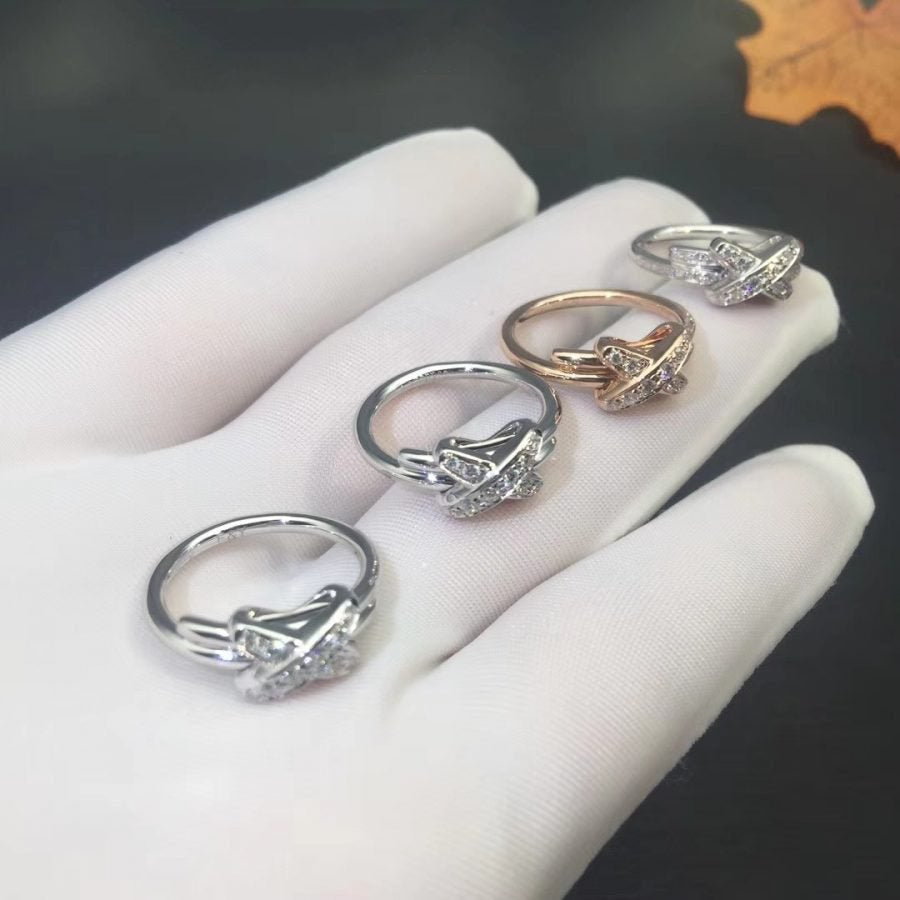 [Shinejoy]JEUX DE SILVER DIAMOND RING