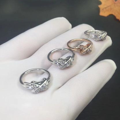 [Shinejoy]JEUX DE SILVER DIAMOND RING