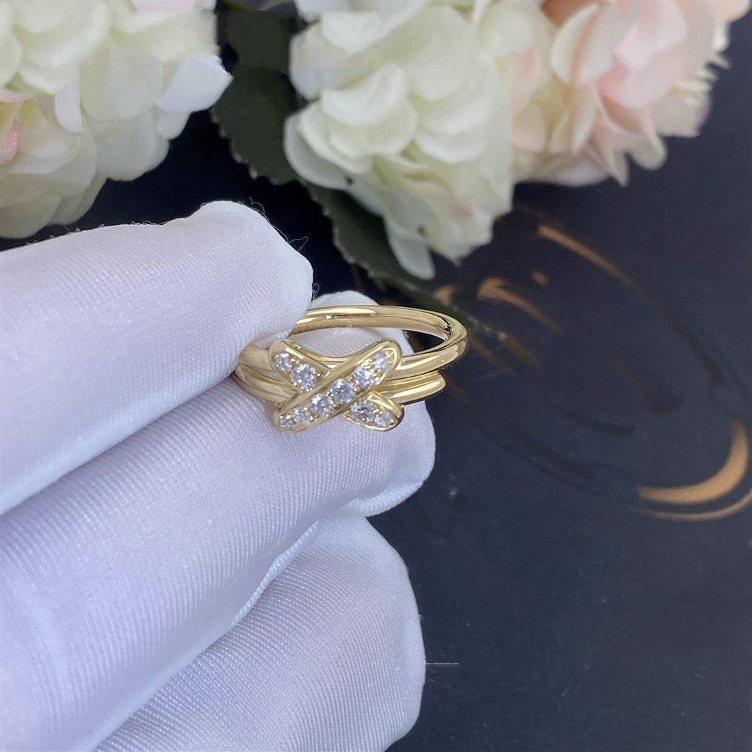 [Shinejoy]JEUX DE GOLD DIAMOND RING