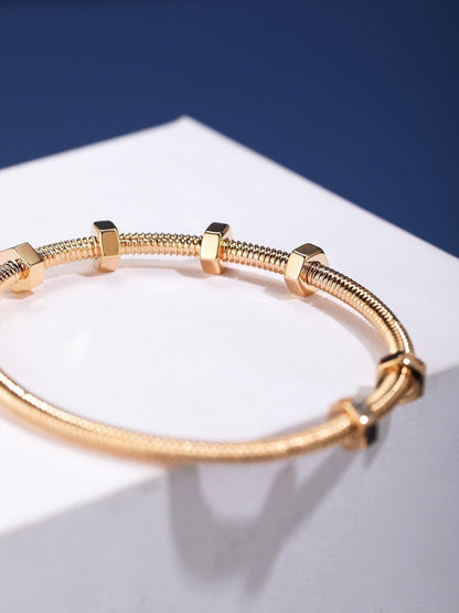 [Shinejoy jewelrys]CT THREADED BRACELET
