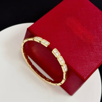 [Shinejoy jewelrys]LOVE DIAMOND OPEN  BRACELET
