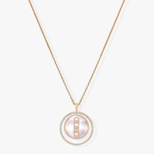 [Shinejoy]Demo MOVE MM NACRE BLANCHE DIAMOND NECKLACE