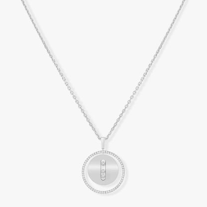 [Shinejoy]Demo MOVE MM SILVER DIAMOND NECKLACE