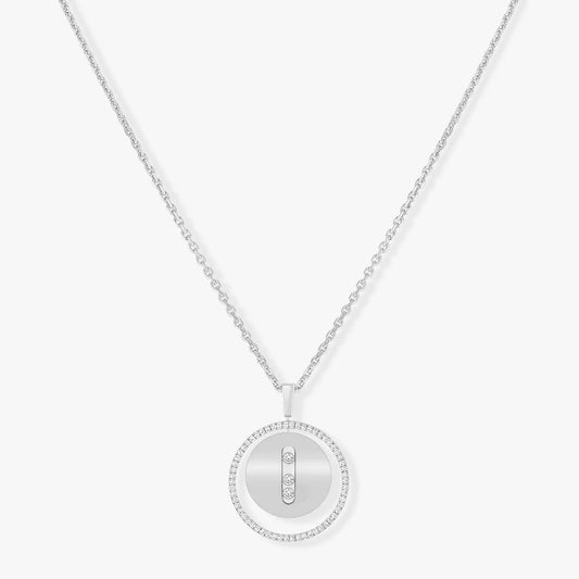 [Shinejoy]Demo MOVE MM SILVER DIAMOND NECKLACE