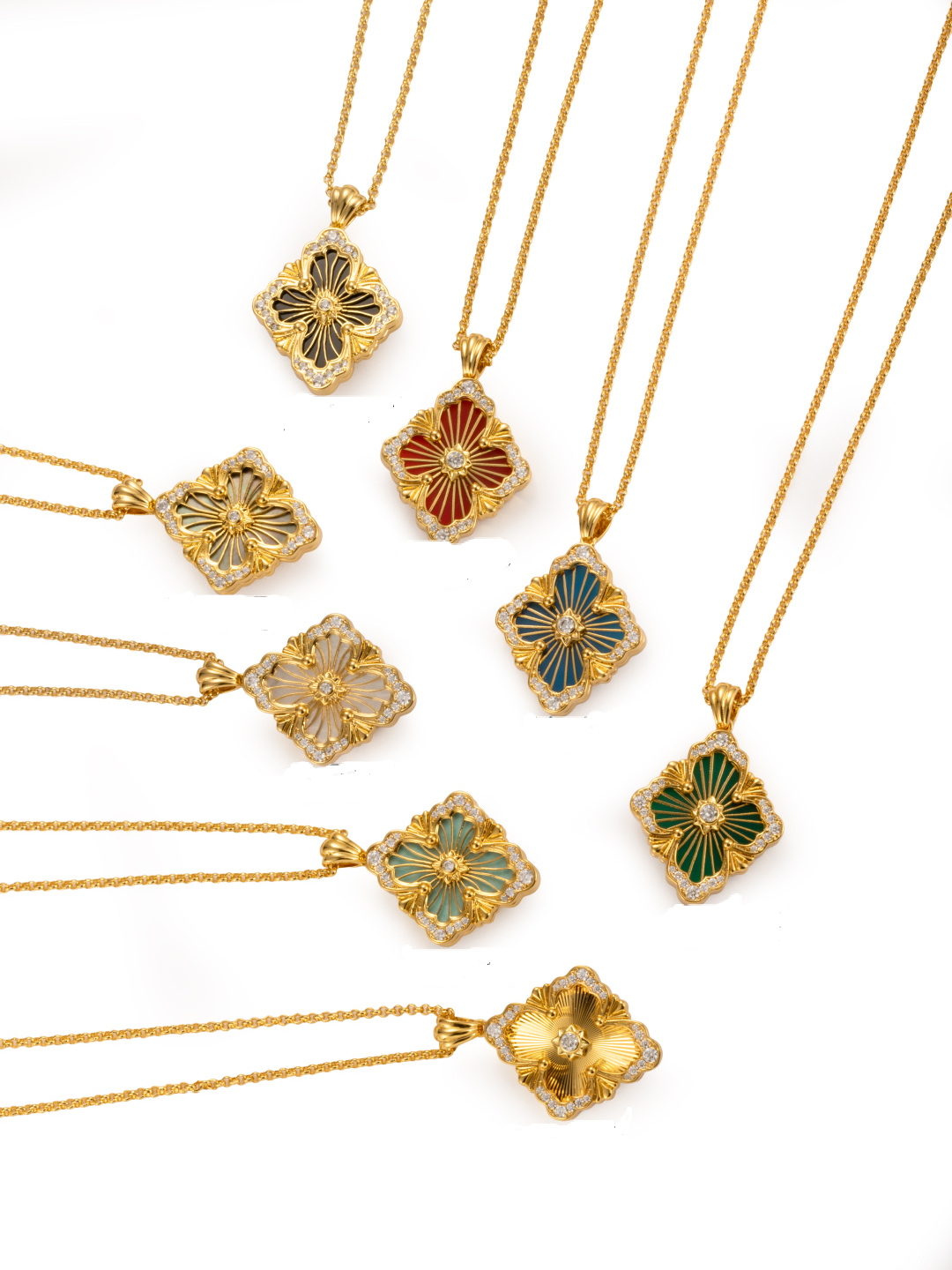 [Shinejoy] B.C.L BIG SIZE  ENAMEL NECKLACE£¨Various colors£©