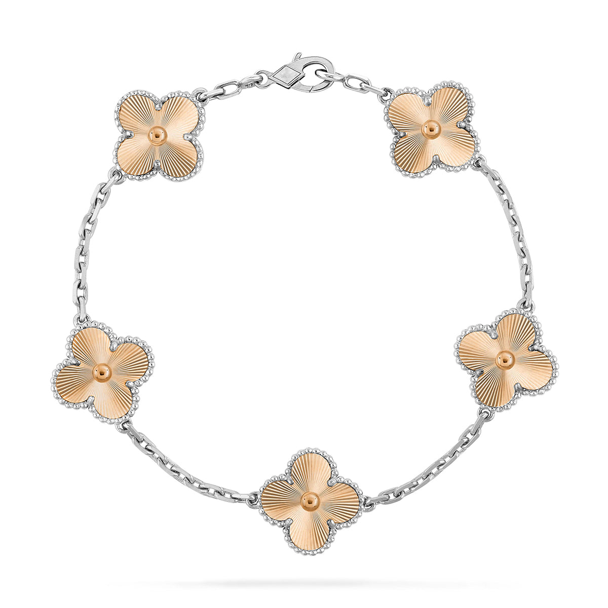 [Shinejoy] CLOVER 5 MOTIF LASER BRACELET COLLECTION
