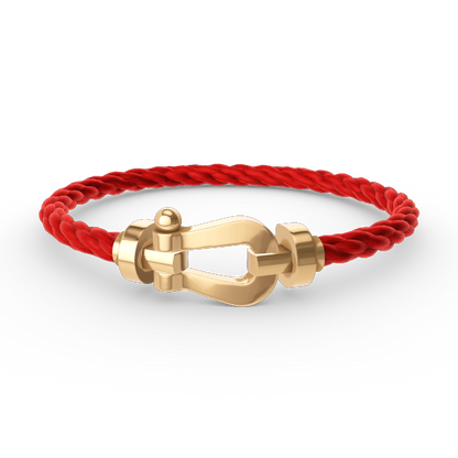 [Shinejoy]FORCE LARGE HORSESHOE NO DIAMOND BRACELET GOLD