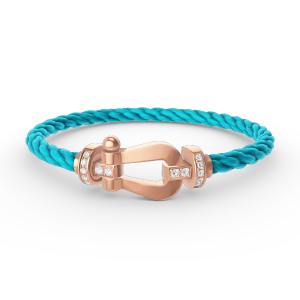 [Shinejoy]FORCE LARGE HORSESHOE HALF DIAMOND BRACELET Shinejoy GOLD