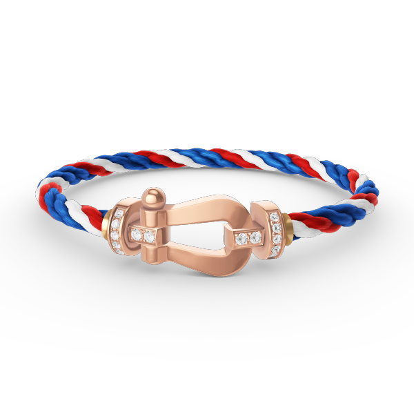 [Shinejoy]FORCE LARGE HORSESHOE HALF DIAMOND BRACELET Shinejoy GOLD