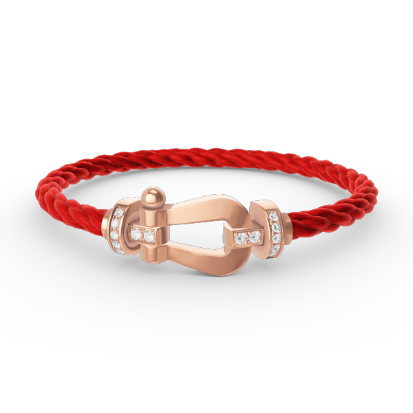 [Shinejoy]FORCE LARGE HORSESHOE HALF DIAMOND BRACELET Shinejoy GOLD