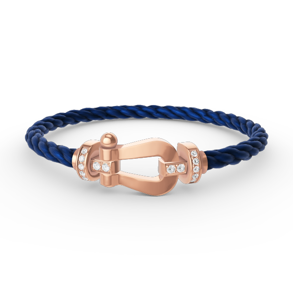[Shinejoy]FORCE LARGE HORSESHOE HALF DIAMOND BRACELET Shinejoy GOLD