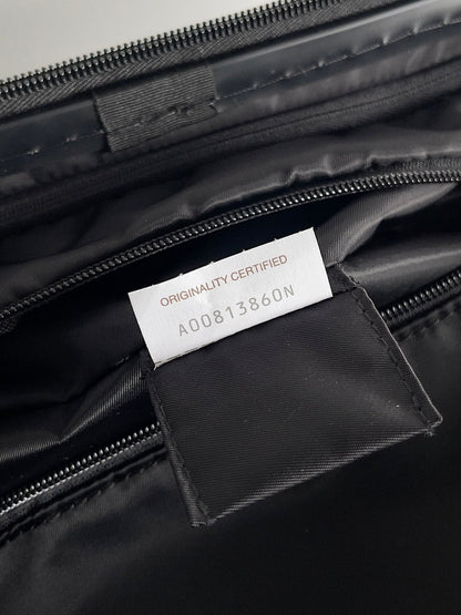 BOTTEGA VENETA 25S VALISE DE CABINE ODYSSEY MOTIF INTRECCIO 3D 55 CM EN CUIR DE VEAU NOIR