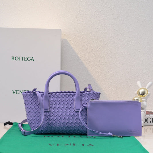 Mini Cabat 20cm Agneau Violet Métal Doré