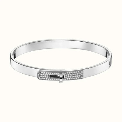 [Shinejoy]KELLY SILVER DIAMOND BRACELET