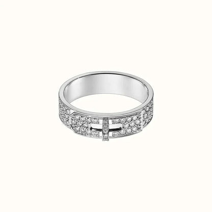 [Shinejoy]KELLY SILVER DIAMOND RING