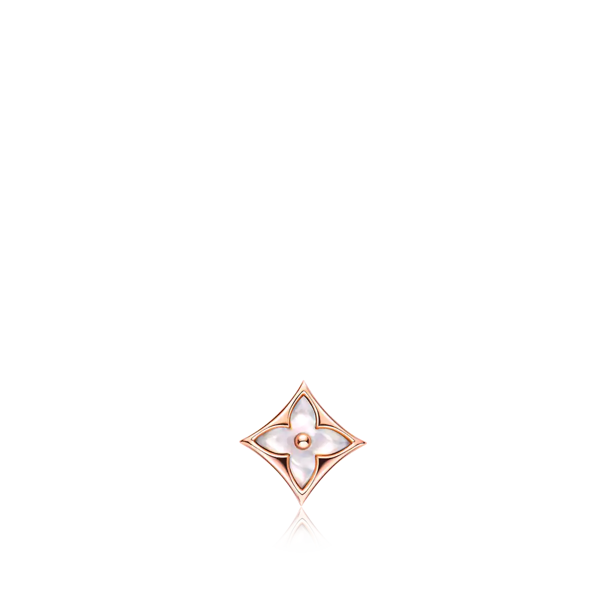 [Shinejoy]STAR MOP PINK GOLD EARRINGS