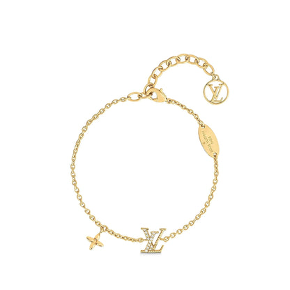 [Shinejoy]LOGO STAR MOTIF GOLD BRACELET