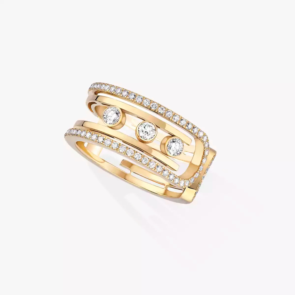 [Shinejoy]Move 10th Diamond Ring in Gold