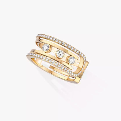 [Shinejoy]Move 10th Diamond Ring in Gold