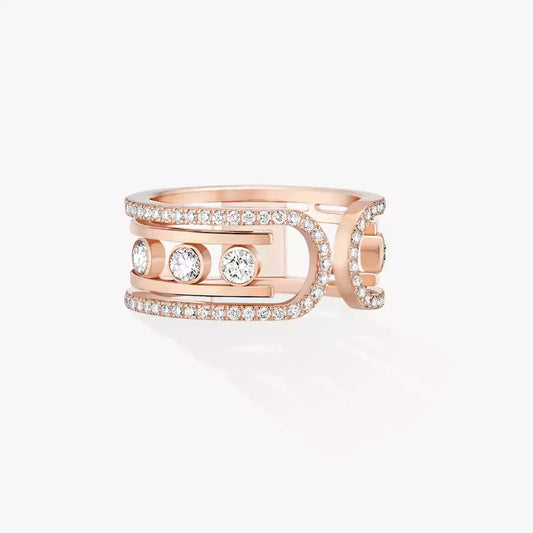 [Shinejoy]Move 10th Diamond Ring in Gold
