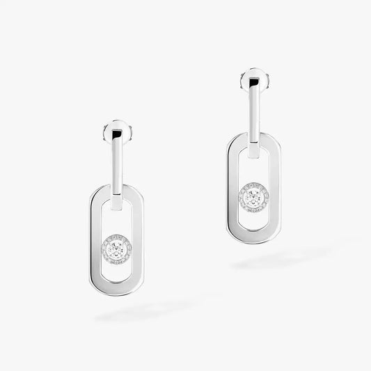 [Shinejoy] So Move XL Diamond Hoop Earring