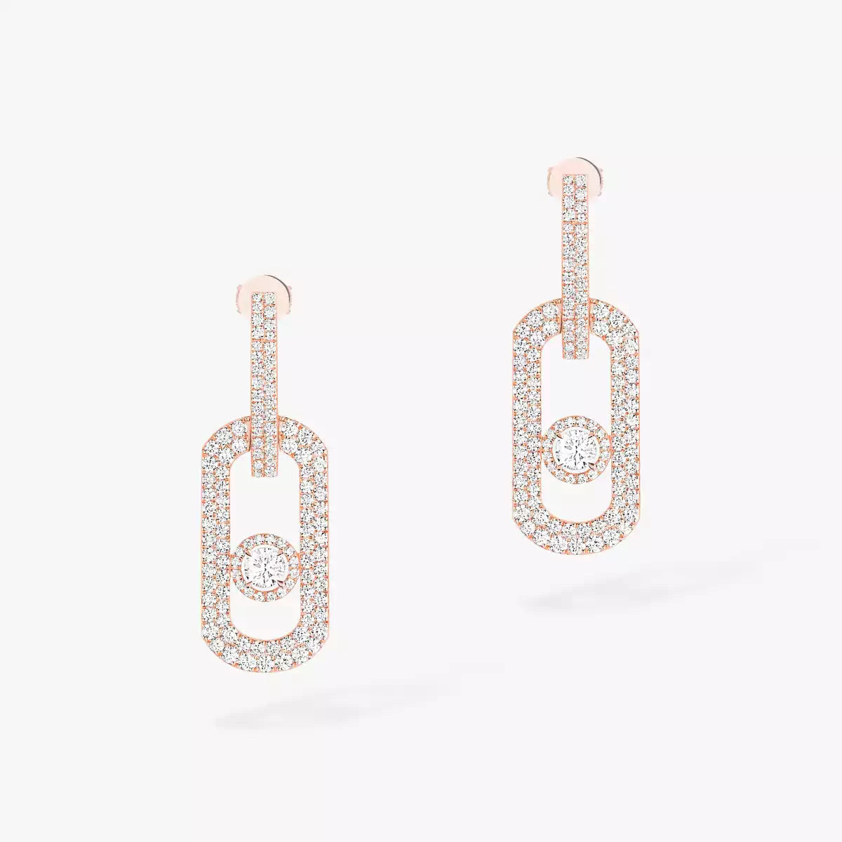 [Shinejoy]So Move XL Pave_-Set Diamond Pendant Earrings