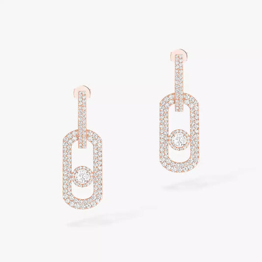 [Shinejoy]So Move XL Pave_-Set Diamond Pendant Earrings
