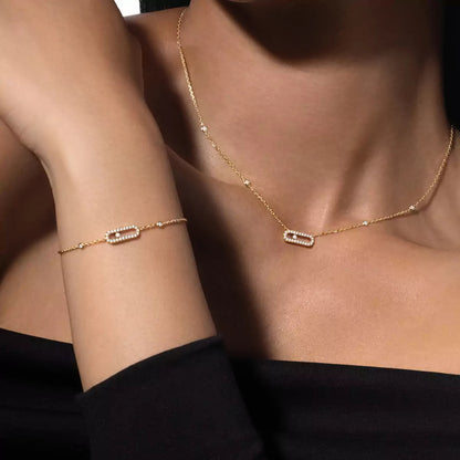 [Shinejoy]Move Uno Necklace