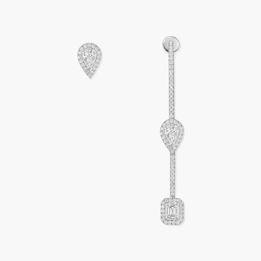 [Shinejoy]Diamond Drop Earrings My Twin
