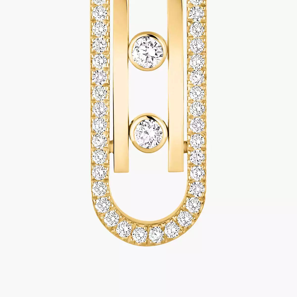 [Shinejoy]Diamond Pendant Earrings Move 10Th