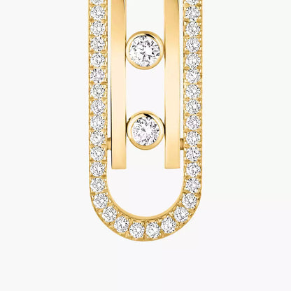 [Shinejoy]Diamond Pendant Earrings Move 10Th