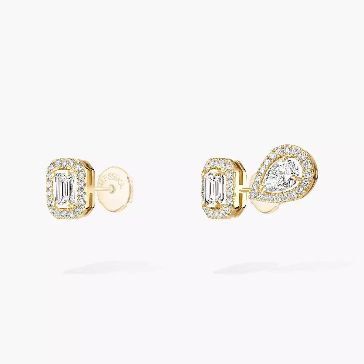 [Shinejoy]Diamond Earrings 0,10ct My Twin 1+2