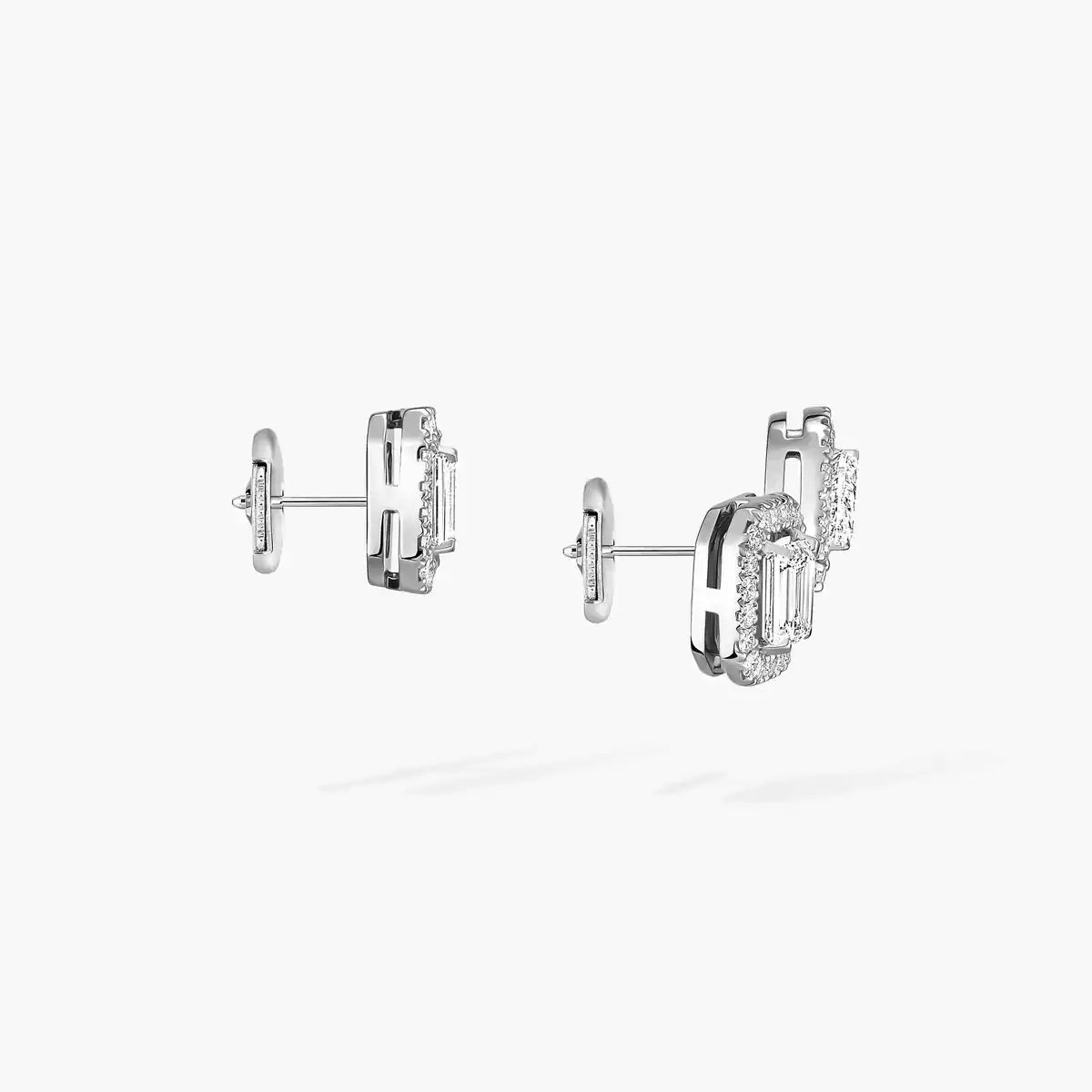 [Shinejoy]Diamond Earrings 0,10ct My Twin 1+2