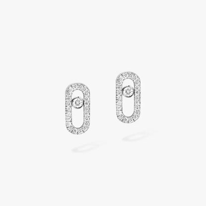 [Shinejoy]Move Uno Diamond Earrings