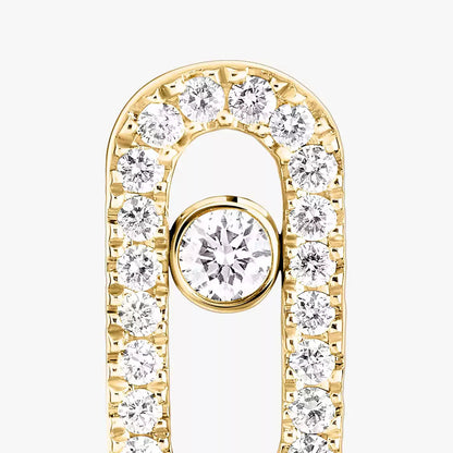 [Shinejoy]Move Uno Diamond Earrings